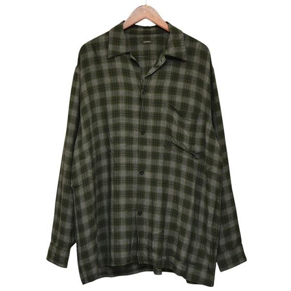 COMOLI（コモリ） 【値下げ】COMOLI 2020SS レーヨンオープンカラー