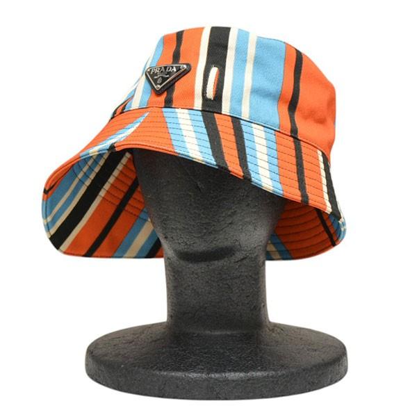PRADA プラダ 帽子 ハット マルチカラー系 Ｌサイズ PRADA プラダ 2022SS Print Drill Hat プリントドリルハット