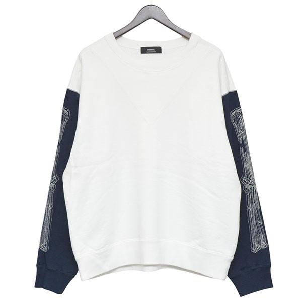 【ensou.】スウェット エンソウ ensou． 2022SS Bone Sweatshirt ボーンクルーネック