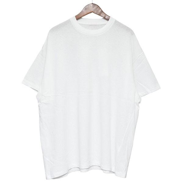 COMOLI（コモリ） COMOLI 2025SS コットンメッシュ半袖Tシャツ B01 