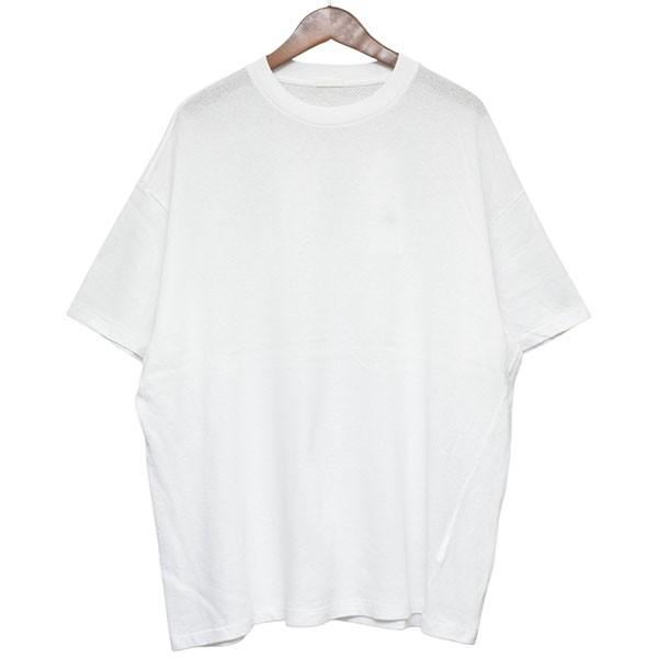 COMOLI（コモリ） COMOLI 2025SS コットンメッシュ半袖Tシャツ B01 