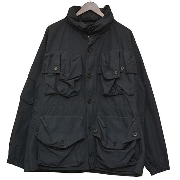 URU / ジャケット/2/コットン/IVO/無地/22SCR01A URU（ウル） URU 2022SS HOODED ZIP UP BLOUSON TYPE A ミリタリー