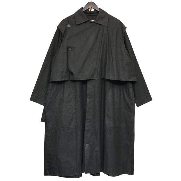 toogoodトゥーグッド★コーストガードコート　M　黒 toogood(トゥーグッド)のTHE GROUNDSMAN COATの通販｜PALETTE art