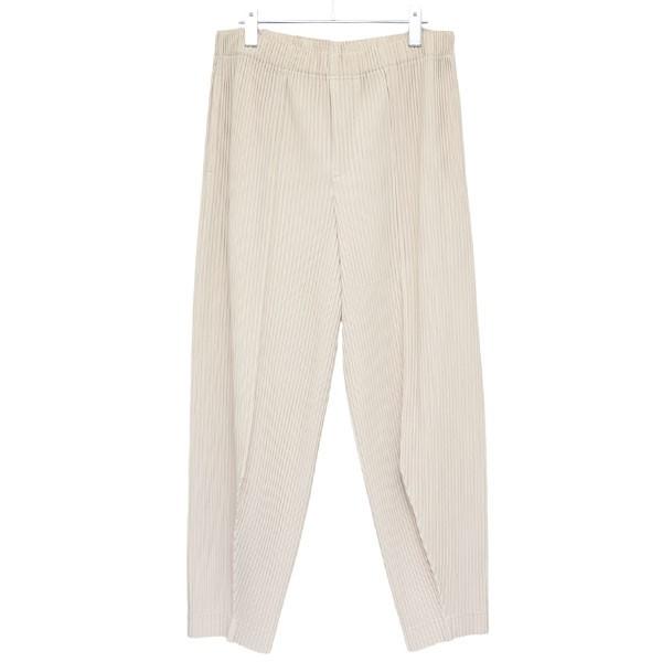 オムプリッセ イッセイミヤケ プリーツ サルエル ハーフ ワイド パンツ 3 ハーフプリーツ ワイドパンツ オムプリッセ イッセイミヤケ プリーツ