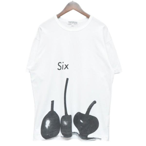 コムデギャルソン COMME des GARCONS GO-T014 Tシャツ 希少 青山本店限定 コムデギャルソン 手書きロゴTシャツ (COMME des