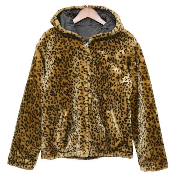 VINTAGE ヴィンテージ レオパードファージャケット リバーシブル
