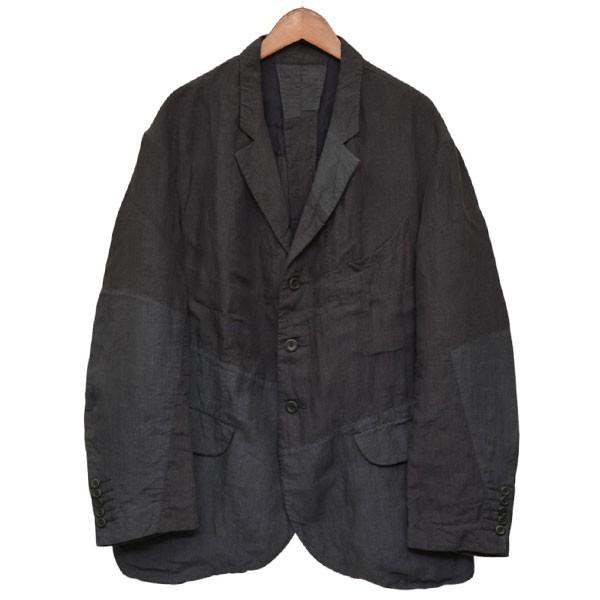 値下げ】ZIGGY CHEN 2016SS リネンパッチワークテーラードジャケット