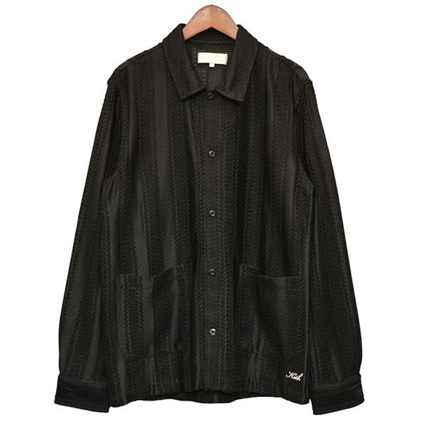 KITH（キス） KITH 2024AW Ladder Lace Boxy Collared Overshirt 