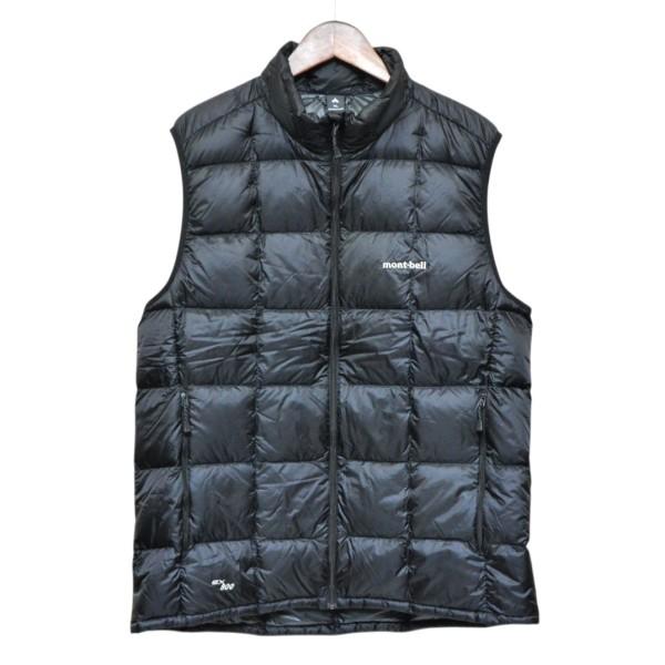 美品 黒 mont-bell スペリオダウンベストEX800 1101663 mont-bell（モンベル） スペリオダウンベスト EX800 1101663 ブラック