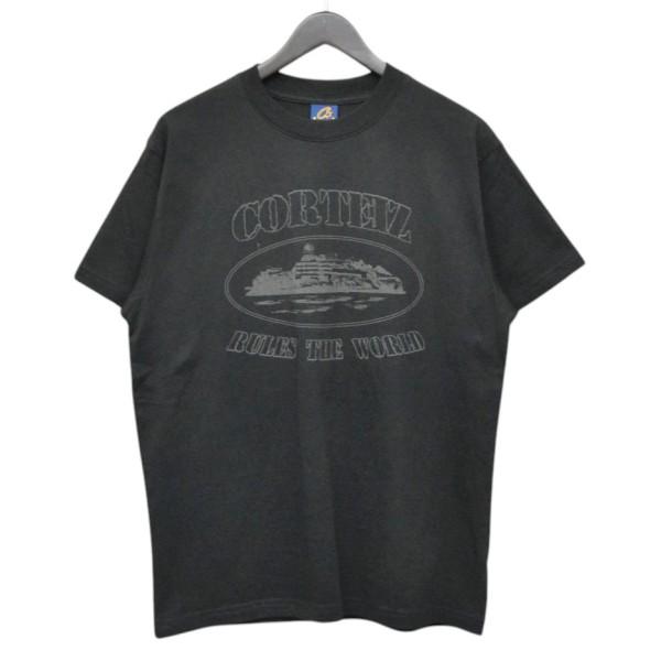 フ*ー様 R*i様 CORTEIZ グラフィックプリント Tシャツ Mサイズ コーテイズ CORTEIZ プリントTシャツ CRTZ 1148 ブラック サイズ：S