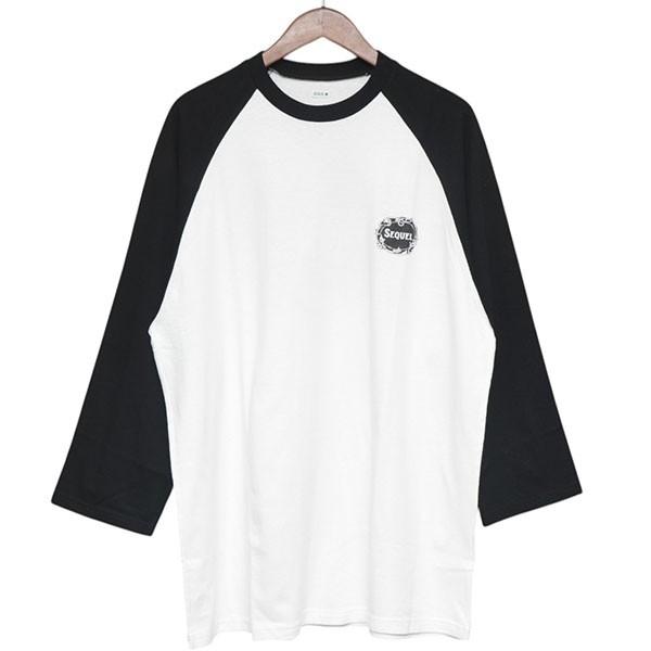 シークエル SEQUEL RAGLAN TEE ラグランロングスリーブTシャツ SQ-24AW 