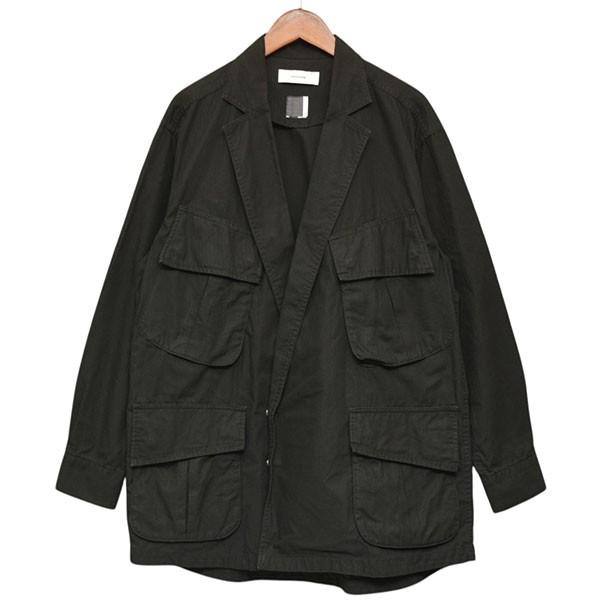 FACETASM ボンディング テーラードジャケット ブラック FACETASM（ファセッタズム） FACETASM 2016SS M-65 Field Jacket