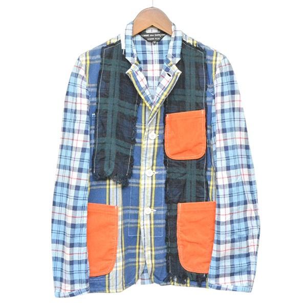 コムデギャルソンオムプリュス 　2010ss パッチワークジャケット - COMME des GARCONS HOMME PLUS コムデギャルソンオムプリュス 2010SS