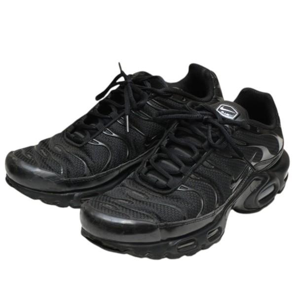 ナイキ NIKE AIR MAX PLUS スニーカー エアマックス 604133-050 ブラック サイズ：27cm