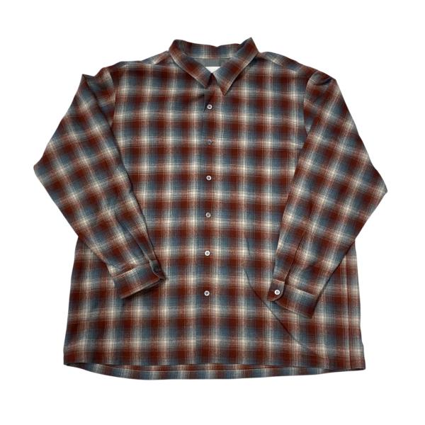 MM6 Maison Martin Margiela チェックロングシャツ　S MM6 Maison Margiela LONG-SLEEVED シャツ - Black | FWRD