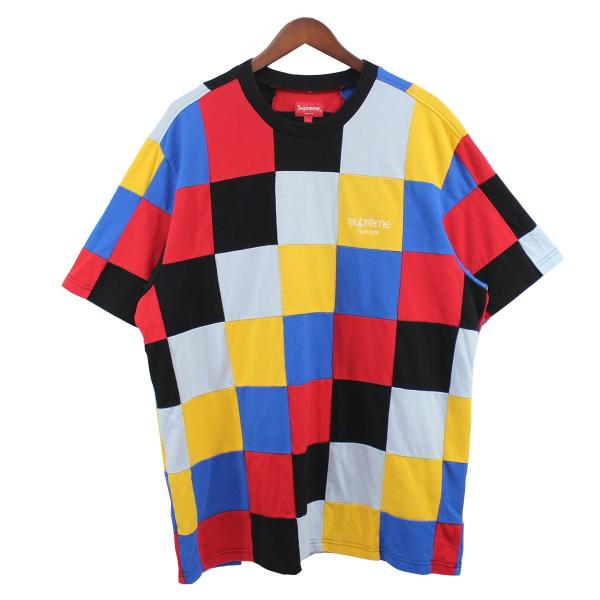 Supreme 【値下げ】SUPREME 18AW Patchwork Pique Tee ロゴ