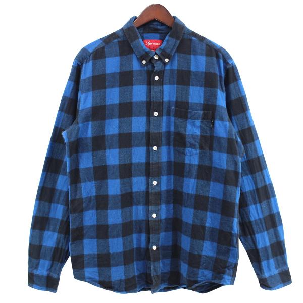 【値下げ】SUPREME 12AW Buffalo Check Shirt バッファロー