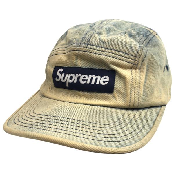 シュプリームキャップ Washed Chino Twill Camp Supreme シュプリーム 24SS Washed Chino Twill Camp Cap ウォッシュド