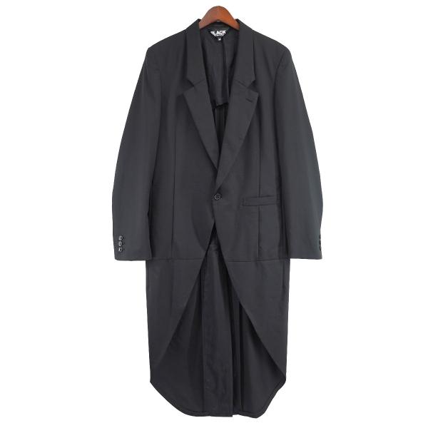 コムデギャルソン BLACK ロングジャンパー 中古・古着通販】BLACK COMME des GARCONS (ブラック
