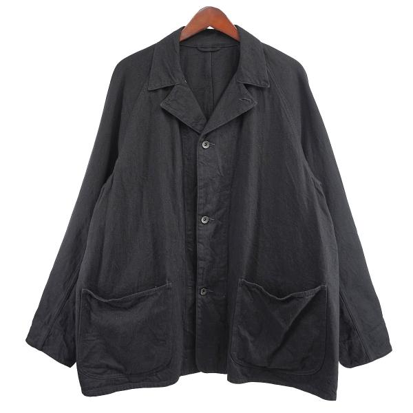 COMOLI コモリ 25SS デニム ワークジャケット ブラック サイズ