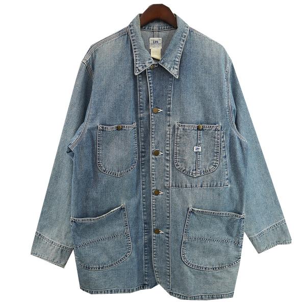 Lee リー LEE 0412 カバーオール デニム ジャケット ブルー