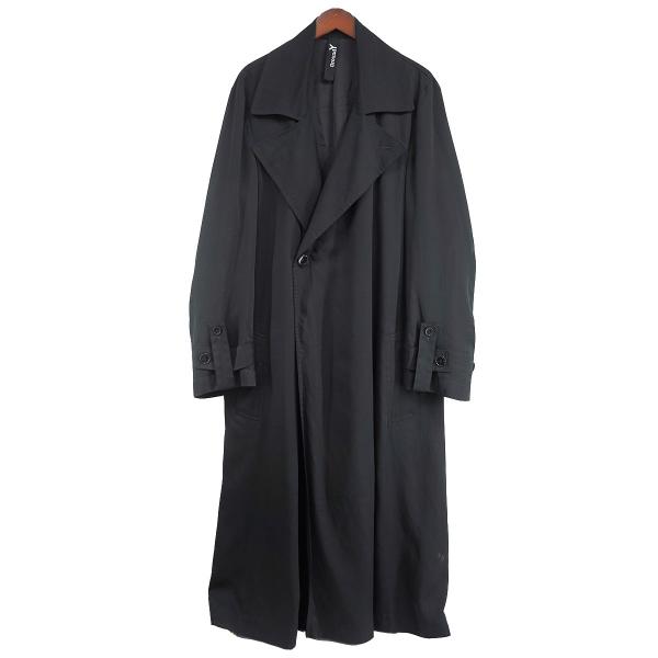 GroundY 黒のダブルコート カッコいいです！ Ground Y Tencel Double Coat | HUES 福岡セレクトショップ