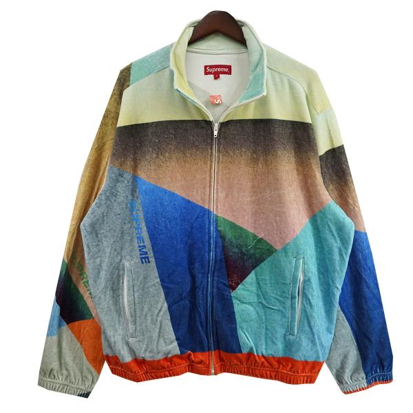 Supreme（シュプリーム） Supreme 23SS Geo Velour Track Jacket ロゴ
