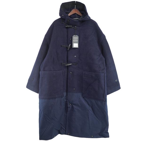 最終値下げENGINEERED GARMENTS オーバーパーカ　M ネイビー Engineered Garments（エンジニアド ガーメンツ） パーカーシャツ