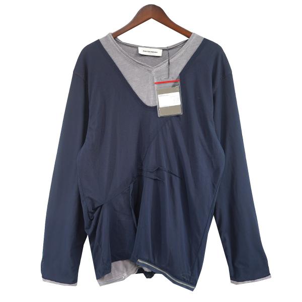 トップス KIKO KOSTADINOV 22AW LONG SLEEVE TOP キコ・コスタディノフ×フォックス ラボ、“砂漠＆壁画”グラフィックの