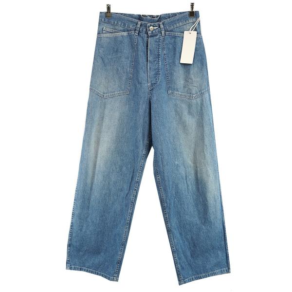 マーティー 【値下げ】MAATEE＆SONS 24SS MILITARY DENIM VWASH