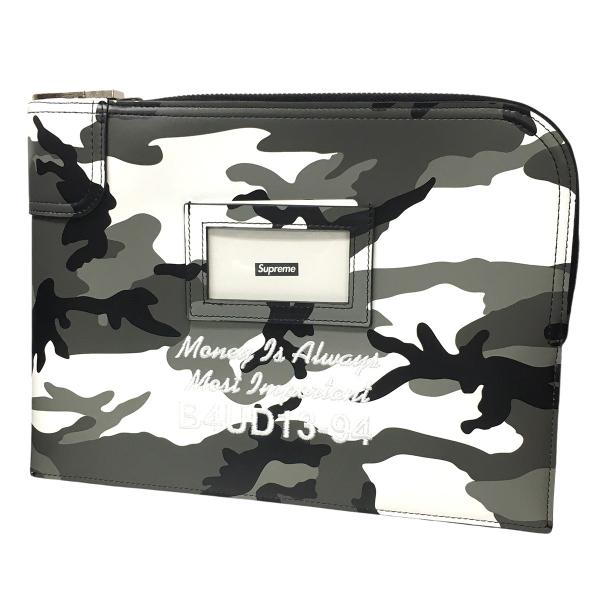 Supreme（シュプリーム） Supreme 25SS Leather Money Bag Snow Camo