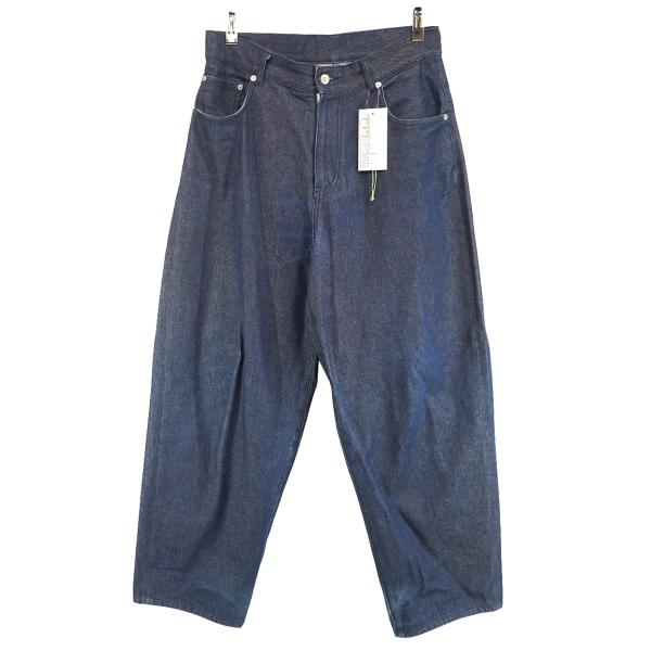 TTT MSW Water Proof Wide Pants 23ss Mサイズ 値下げ】TTT MSW ワイドデニムパンツ TTT-PT06 インディゴ サイズ：M