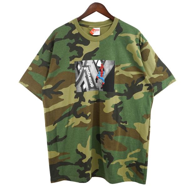 Supreme Spider Man Tee カモ シュプリーム スパイダーマン Supreme（シュプリーム） Supreme 26SS Spider-Man Tee Woodland Camo