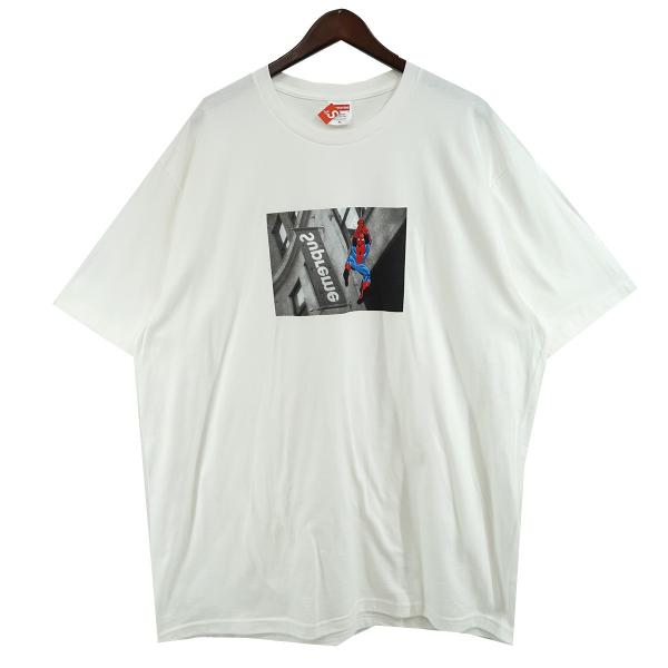 Supreme® Spider-Man ホワイト ステッカー付　スパイダーマン kindal_8056000259629