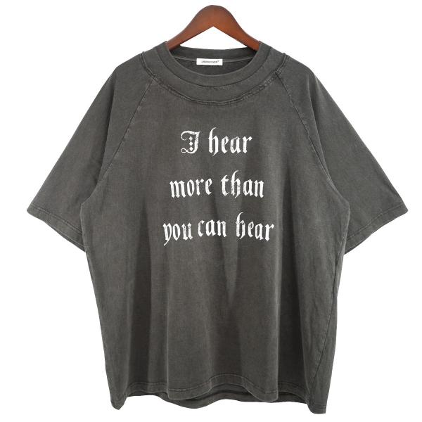 UNDERCOVER 2000ss 半袖Tシャツ S グレー 前面プリント UNDERCOVER 2000ss 半袖Tシャツ S グレー 前面プリント 初期 - メルカリ