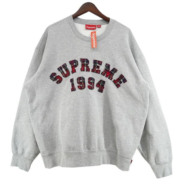 Supreme（シュプリーム） Supreme 26SS Plaid Arc Crewneck Heather