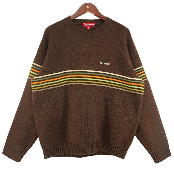 Supreme ストライプセーター Lサイズ Supreme（シュプリーム） Supreme 26SS Raised Stripe Sweater