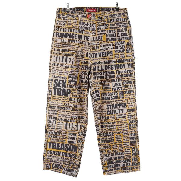 シュプリーム  25AW  Dash  Double Knee Painter Pant ダッシュスノーダブルニーペインターロングパンツ メンズ 34インチ Supreme（シュプリーム） Supreme 25AW Dash Snow Double Knee Painter