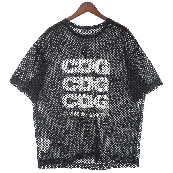 CDG 【値下げ】COMME des GARCONS CDG CDG OVERSIZED MESH T-SHIRT