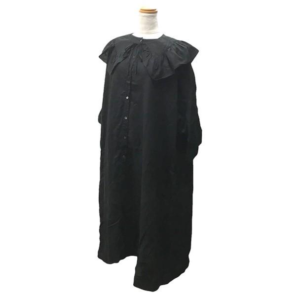 nest Robe 【値下げ】nest 2022SS リネン 2way付け襟ワンピース  