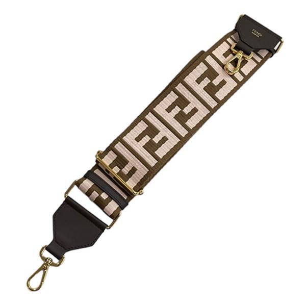 値下げ】FENDI ストラップ ユー ズッカ柄 ショルダー ストラップ 