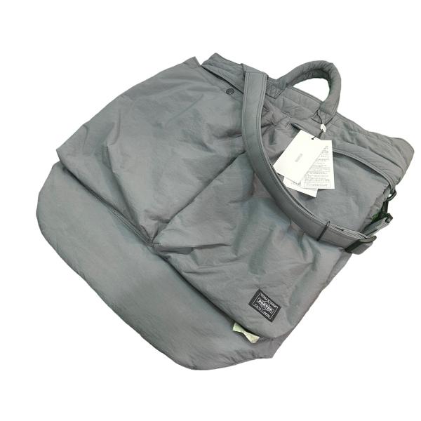 値下げ】N．HOOLYWOOD×PORTER 23SS ヘルメットバッグ チャコールグレー  