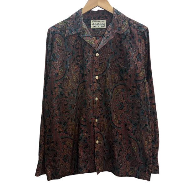 WACKO MARIA ワコマリア 18AW／ PAISLEY OPEN COLLAR SHIRTS
