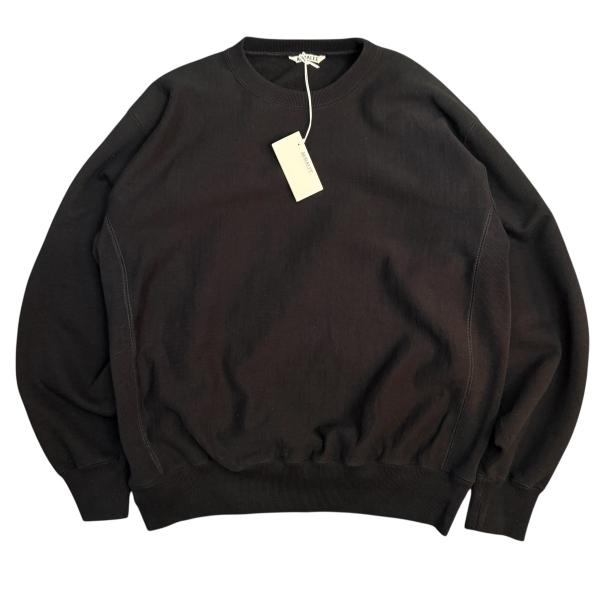 AURALEE（オーラリー） AURALEE 26SS／ SMOOTH SOFT BD SWEAT P／O