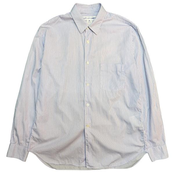 コムデギャルソンシャツ CDGS2ST ストライプレギュラー長袖シャツ L COMME des GARCONS SHIRT コムデギャルソンシャツ ストライプシャツ