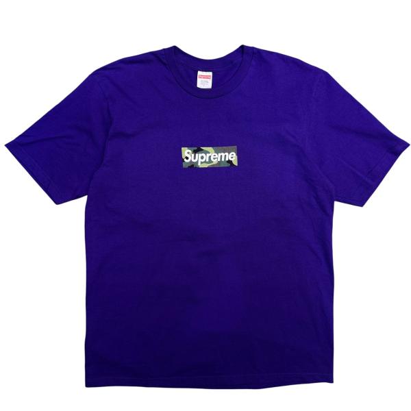 supreme ボックスロゴTシャツ　パープル Supreme（シュプリーム） Supreme 23AW／ Box Logo Tee ／カモフラ