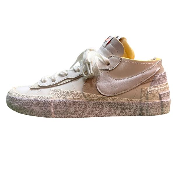 ナイキ×サカイ NIKE×sacai 22SS／ Nike Blazer Low White Patent Leather ／White Patent