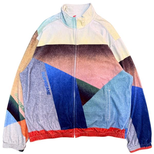 ジャケット・アウター Supreme Geo Velour Track Jacket Supreme（シュプリーム） Supreme 23SS／ Geo Velour Track Jacket