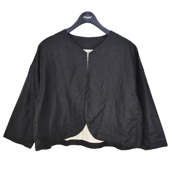 Gauze# ガーゼ Gauze＃ ecru et pousse 別注 COATING LINEN JACKET 