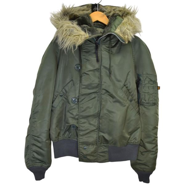 希少 90s USA製 ALPHA N-2B アルファ フライトジャケット ALPHA（TUMI） アルファ ALPHA N-2B フライトジャケット 90S MADE IN